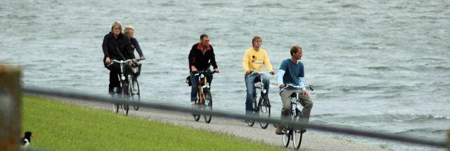 Radtour entlang der Wattseite