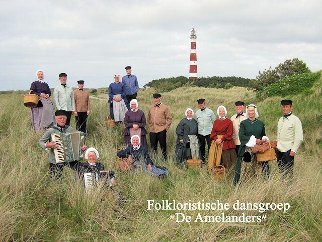 Ein Bild der Amelander Volkstanzgruppe