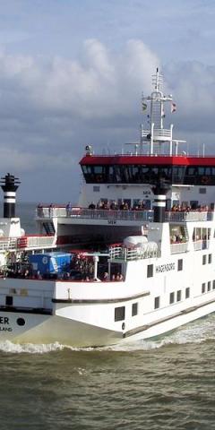Fähre zur Insel Ameland